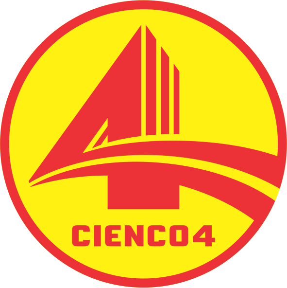 Logo Tổng Công ty Cổ phần Xây dựng Giao thông 4 (Cienco 4)